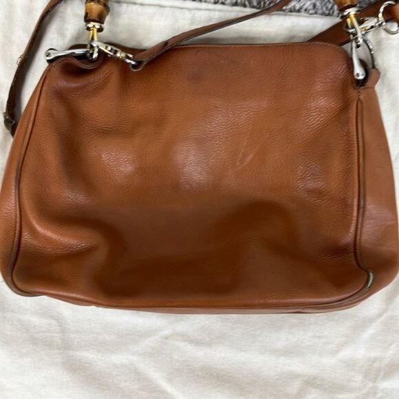 SISO Bamboo Leather Cross Strap Bag - Picture 11 of 11